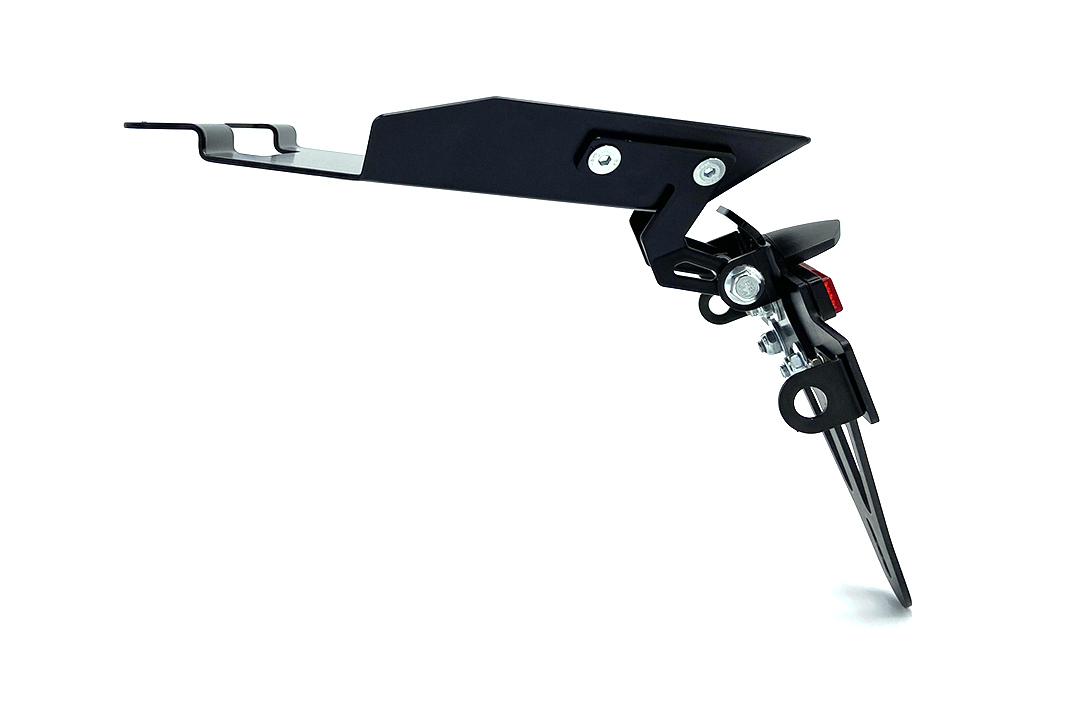 alpha Technik Licence Plate Holder for Aprilia Tuareg 660, Type XB / XC / XL / XM, from model year 2022-