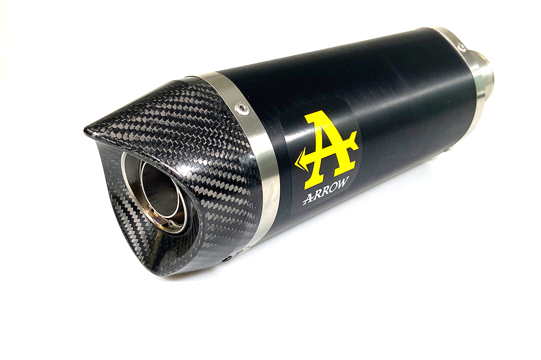 ARROW DARK THUNDER Aluminium Exhaust for Honda CB650R / CBR650R from model year 2019-