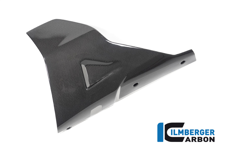 Ilmberger Carbon Belly Pan left side L/S, Glossy, Ducati Diavel 1260, 2019-