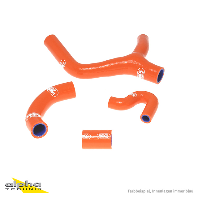 Samco Silicone Hose Kit Orange KTM EXC-F / EXC-R / XCW