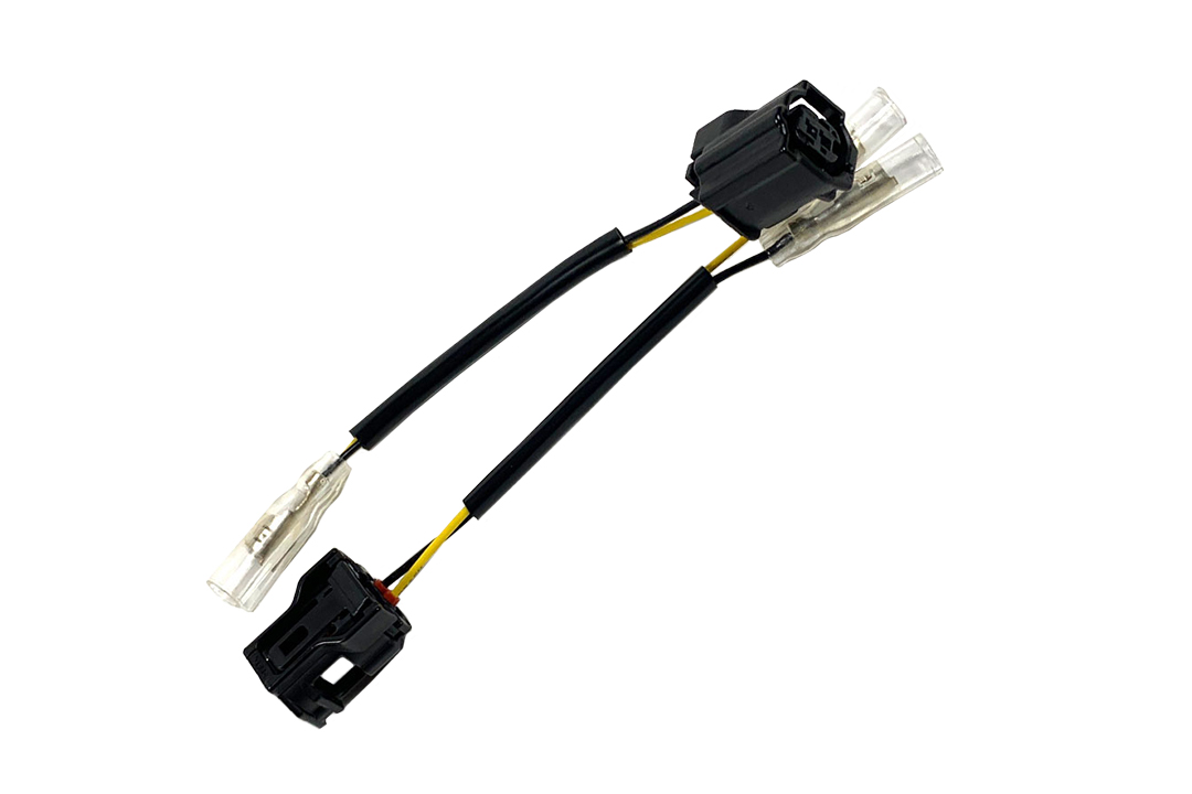 alpha Technik Licence Plate Holder-flasher light, turn signal-Kit M-LED (Front + Rear) for Yamaha MT-07 RM33 / RM34 from Model Year 2021