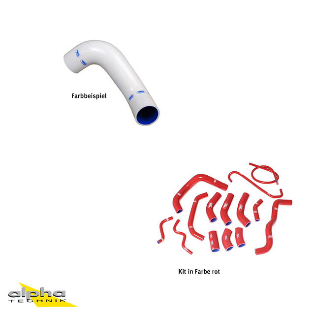 SAMCO SPORT Silicone Hose Kit white for Honda CBR1000RR Model Year 2006-2007