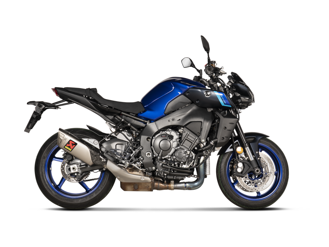 Akrapovic Slip-On Line (Titanium) exhaust system for Yamaha MT-10 (SP) from model year 2022-2024