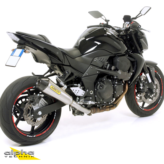 ARROW X-KONE Stainless Steel Exhaust for Kawasaki Z750 / Z800 / Z800E 2011-2016