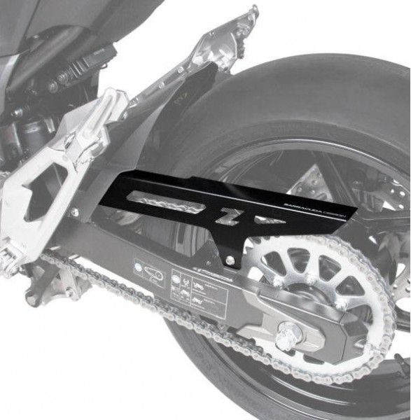 Barracuda motorcycle chainguard Kawasaki Z800 2013-2017 black