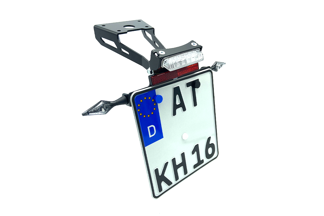 alpha Technik License Plate Holder for Suzuki GSX-8S / GSX800 Model Year 2023-