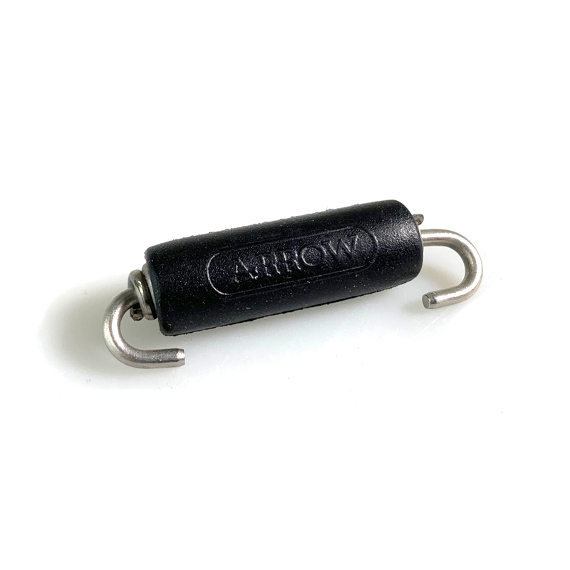 ARROW tension spring 60 mm with U-hook and rubber