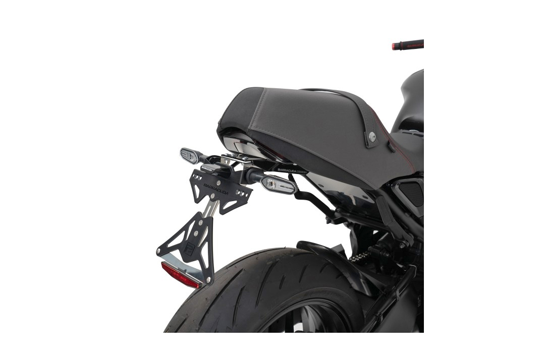 Barracuda Number Plate Holder for Yamaha XSR900 from model year 2022