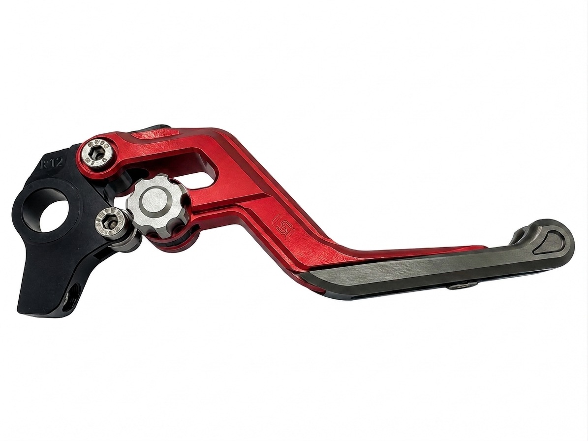 LSL ERGONIA Brake Lever R17 Red/Silver/Anthracite