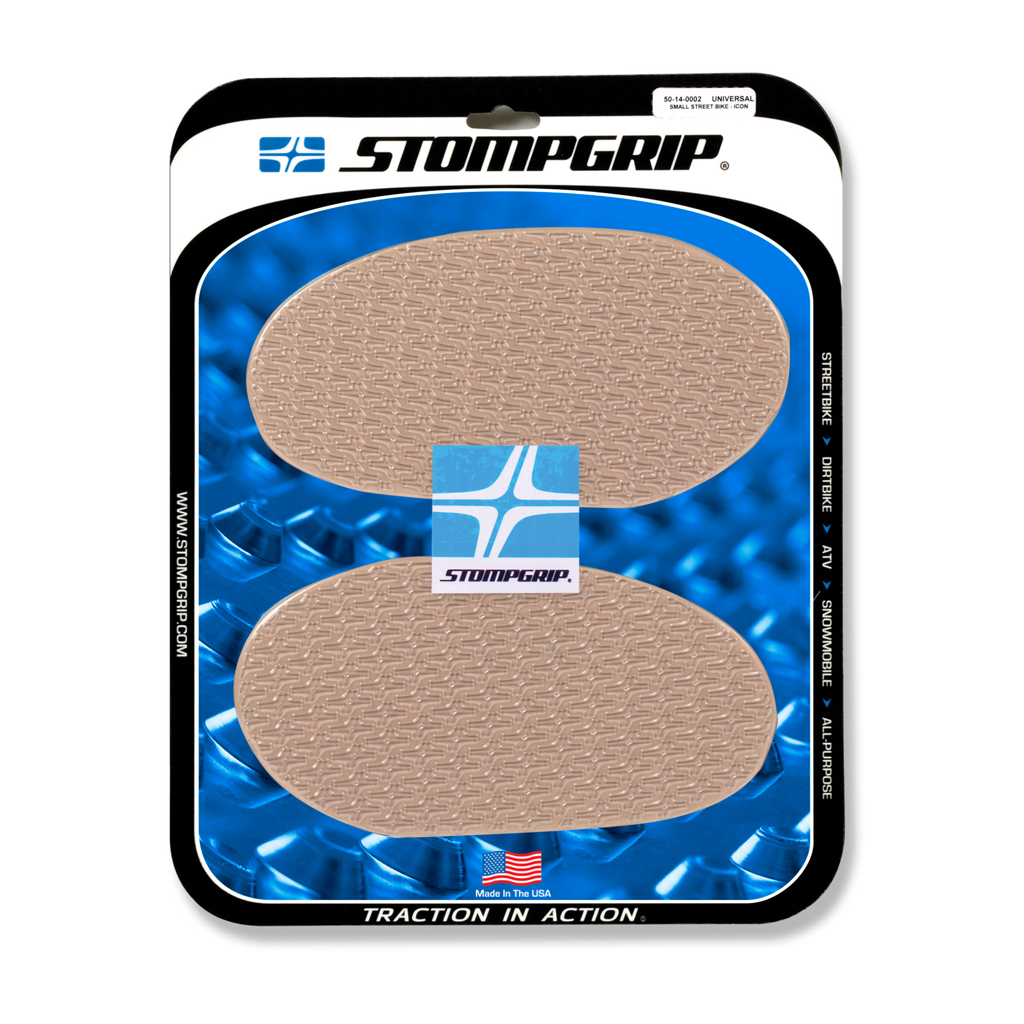 Stompgrip Universal small clear, Icon, 2-piece
