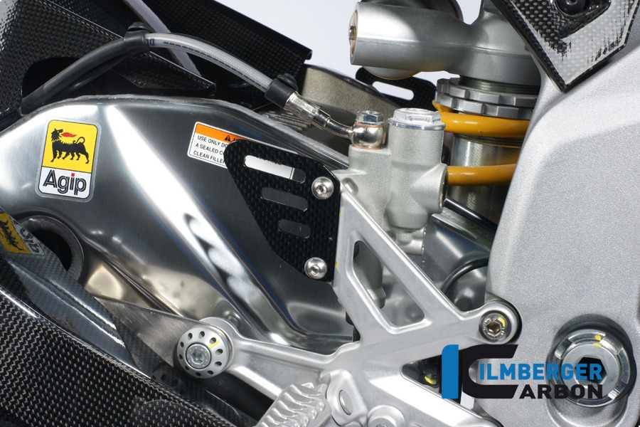 Fersenschutz links / rechts Fahrer, Carbon
