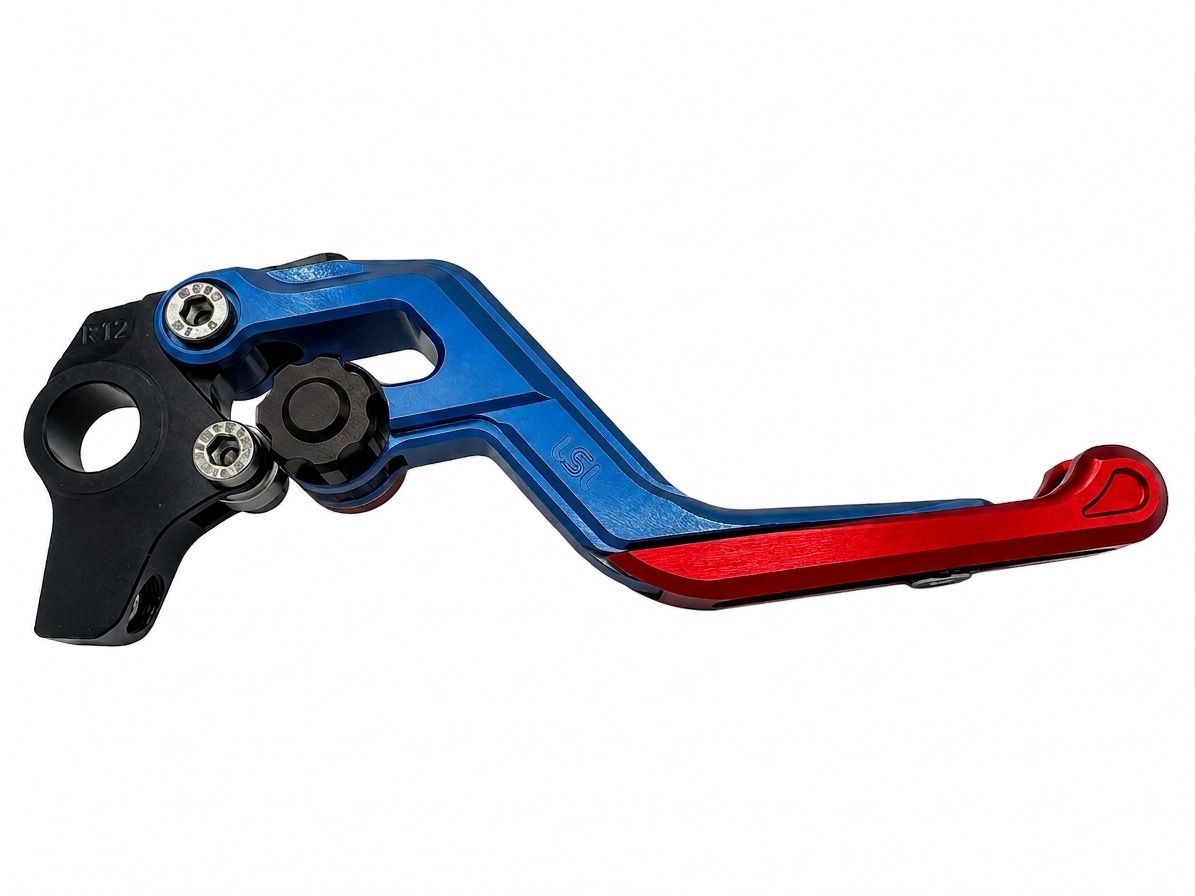 LSL ERGONIA Brake Lever R33 Blue/Black/Red