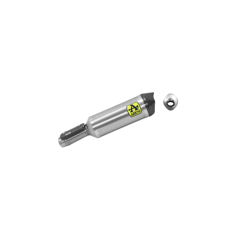 ARROW RACE-TECH Exhaust in Aluminium with Carbon End Cap for BMW S1000RR Model Year 2019-2022