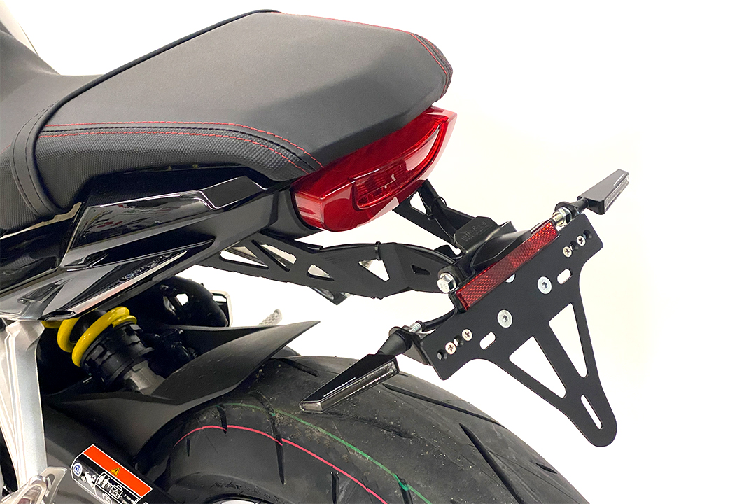 alpha Technik License Plate Holder for Honda CB650R / CBR650R / CB 1000 Hornet, from model year 2021