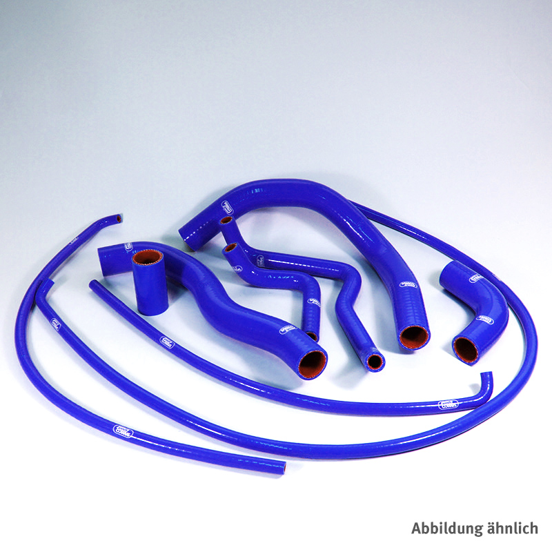 SAMCO SPORT Silicone Hose Kit blue for Kawasaki Z1000 R Model Year 2014-2019