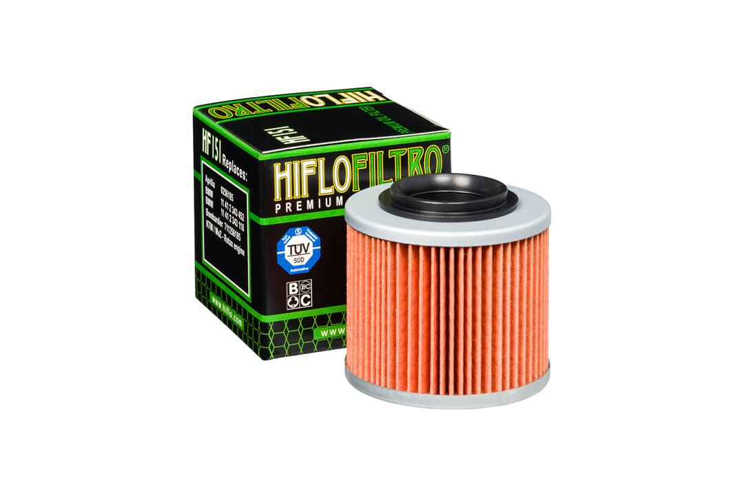 HIFLO oil filter HF151 for various Aprilia / Bimota / BMW / CCM / Jawa / MZ models