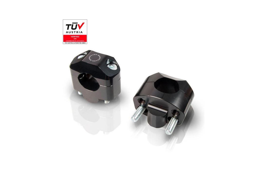 BARRACUDA Special Risers 28/22 mm handlebar Height Increase
