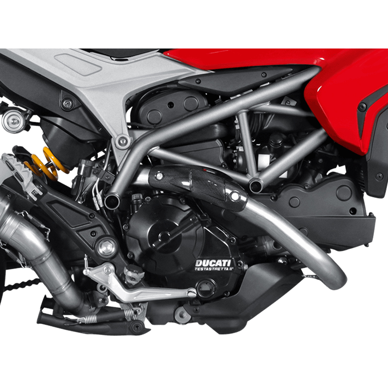 Akrapovic Heat Shield (Carbon) exhaust system for Ducati Hypermotard /Hyperstrada Model Year 2013-2018
