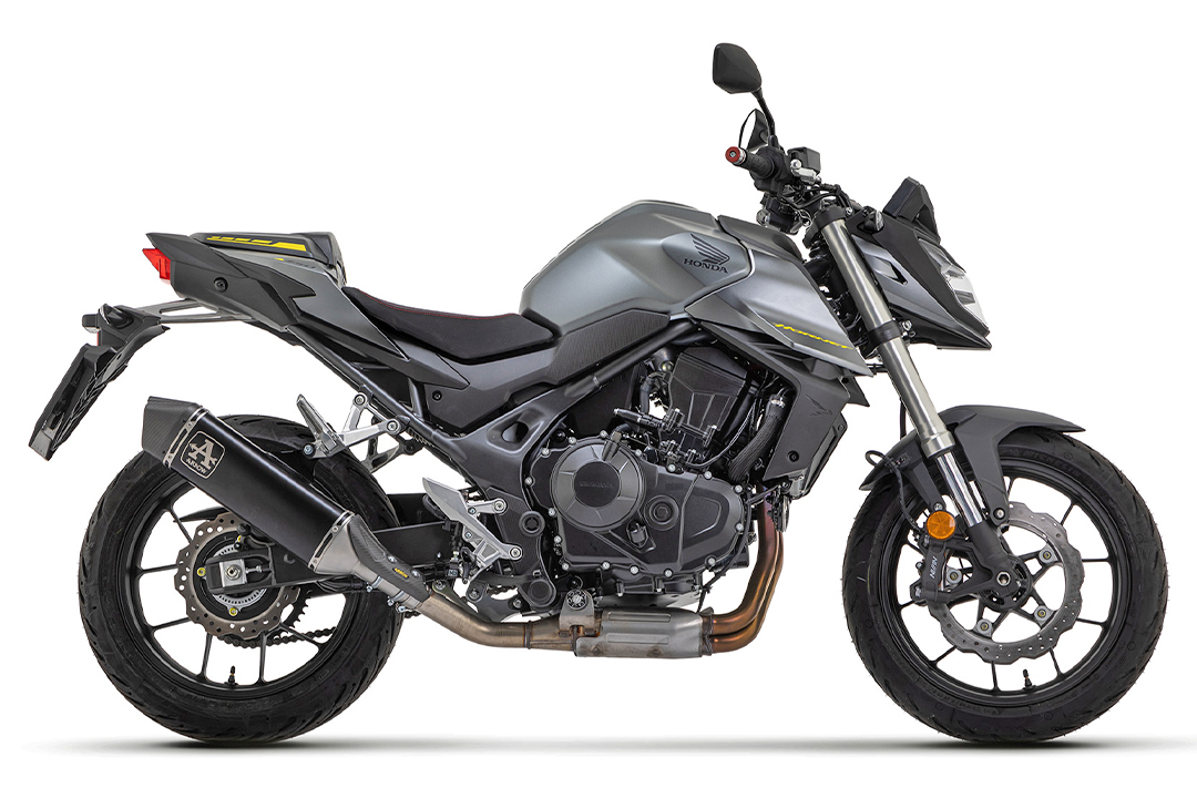 ARROW VELOCE DARK Slip-On Aluminium for Honda CB750 Hornet Model Year 2023-