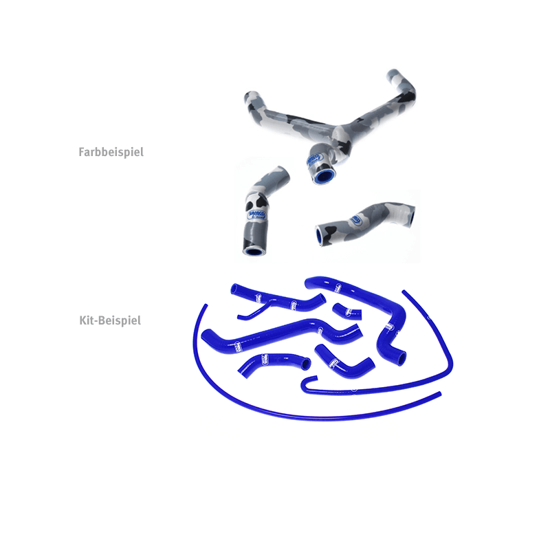 SAMCO SPORT Silicone Hose Kit urban camouflage for Ducati 848 1098 R S 1198 R S Model Year 2007-2014