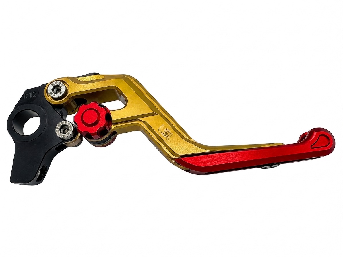 LSL ERGONIA Brake Lever R22 Gold/Red/Red