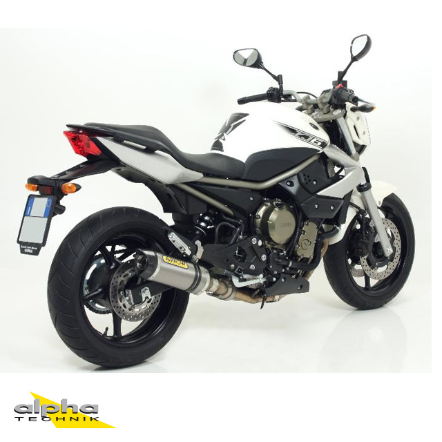 ARROW THUNDER Exhaust for Yamaha XJ6 Diversion 2009-2016, Aluminium (Only for ARROW Headers)