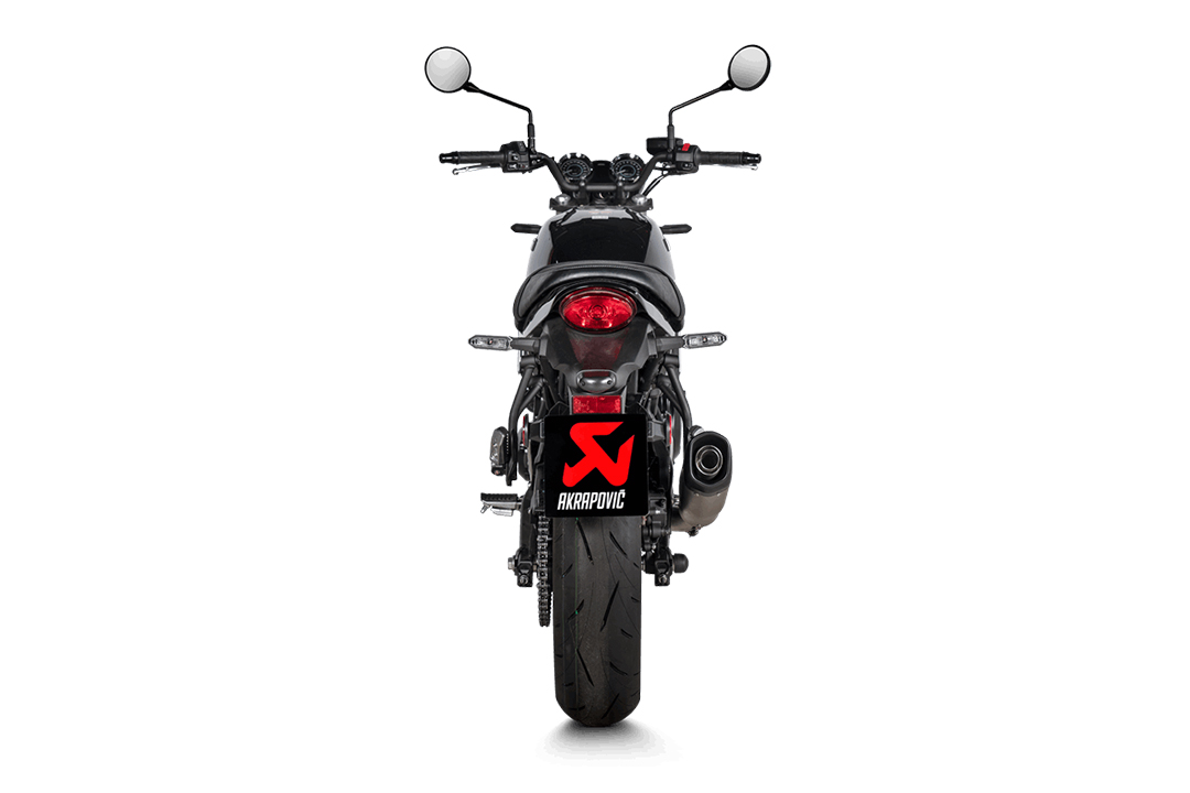 Akrapovic Slip-On Line (Titanium) Exhaust Kawasaki Z650RS from model year 2022-