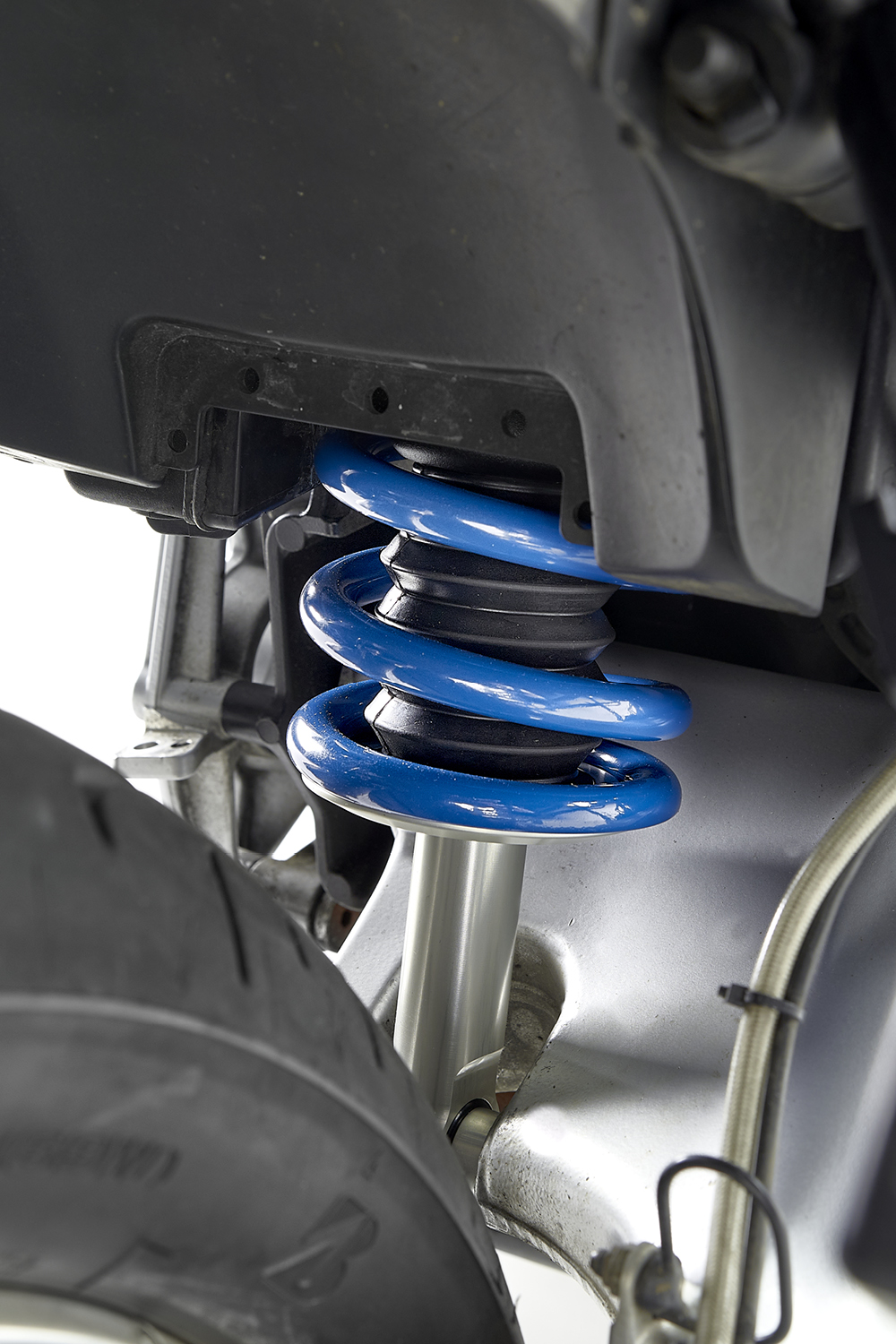 Wilbers LDC Nivomat with 25 mm Lowering for BMW R1200 GS Adventure