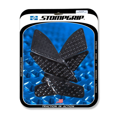 Stompgrip black, Volcano, for Moto Guzzi Griso 1200 8V, 13-17