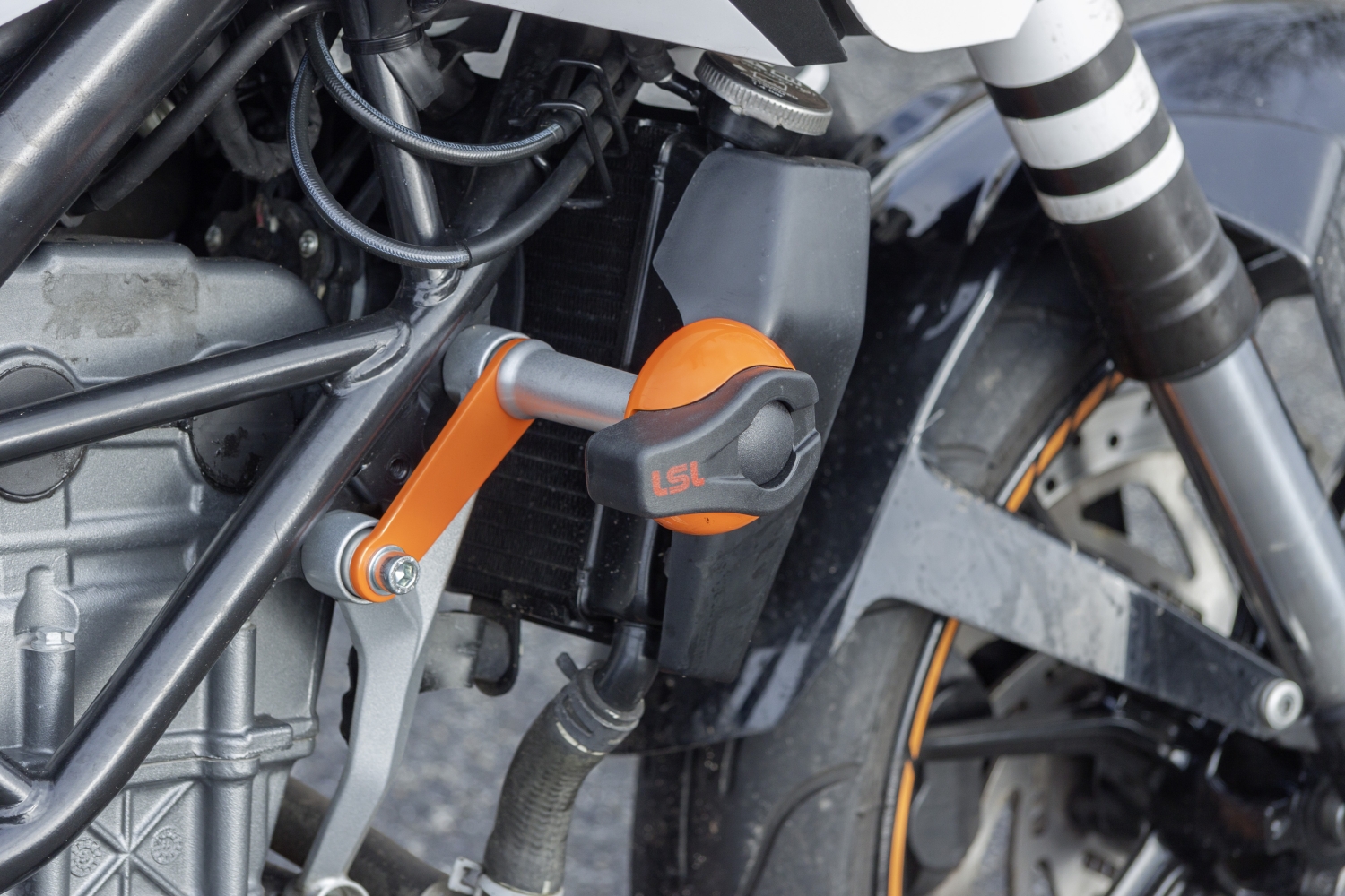 LSL Crash Pad Mounting Kit for KTM Duke 125, Duke 200