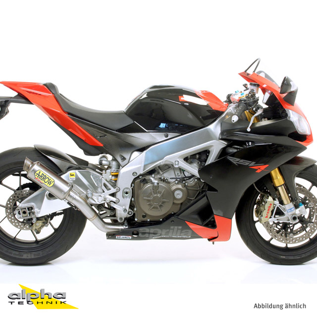 ARROW GP2 Racing Exhaust for Aprilia RSV4 2009- made of Titanium