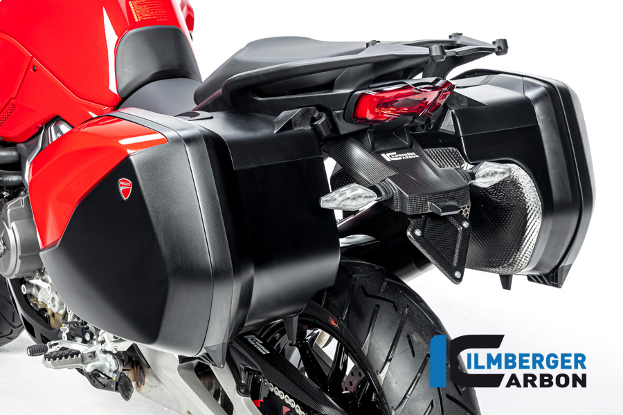 Ilmberger Carbon License Plate Holder, matt, Ducati Multistrada V4 2020-