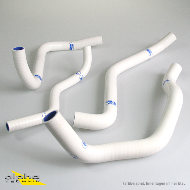 SAMCO SPORT Silicone Hose Kit white for Honda CBR500R CB500F CB500X Model Year 2013-2024