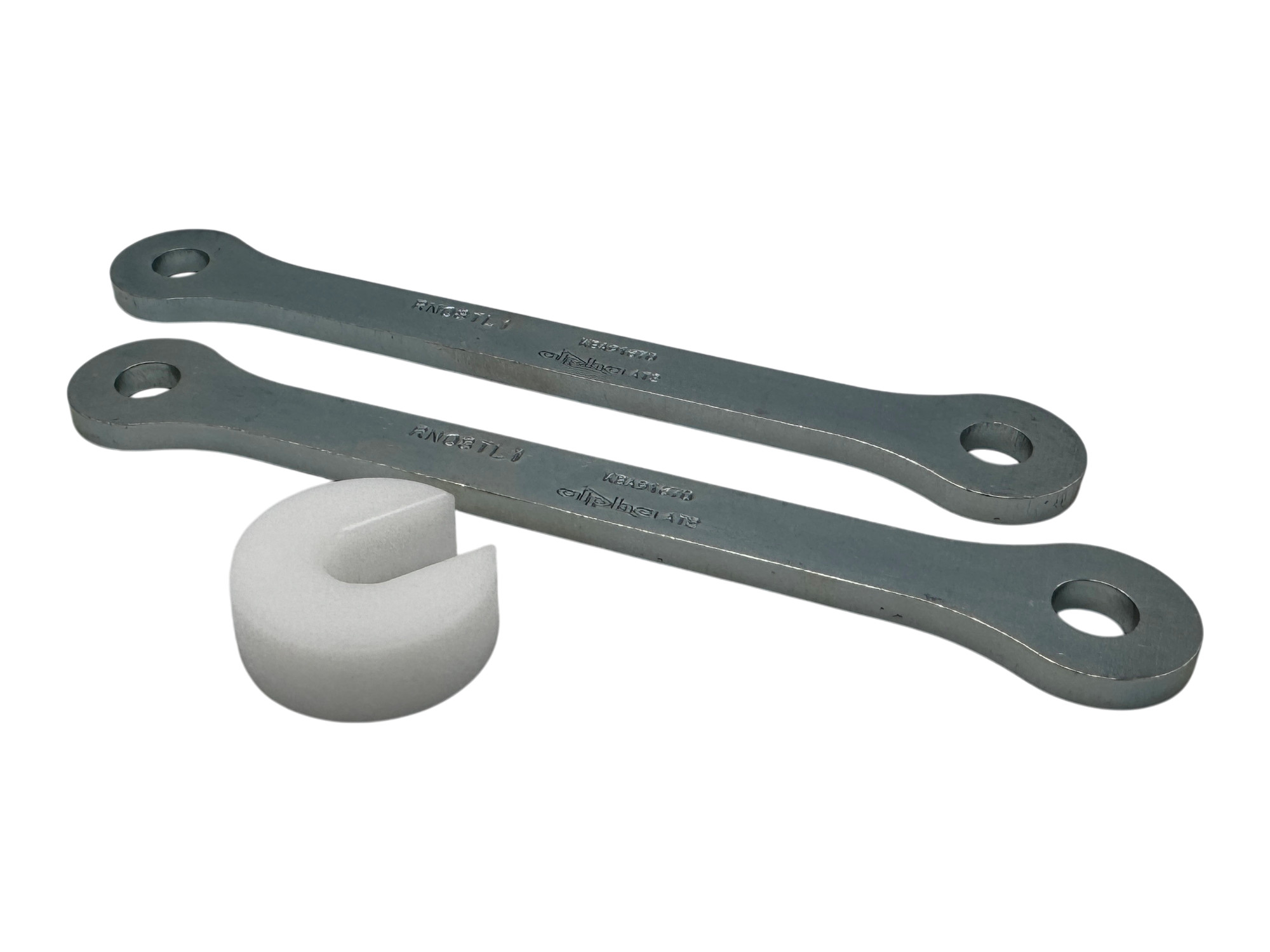 alpha Technik Lowering Kit 40mm for Kawasaki Ninja 125 / Z125; Type BX125C / BR125M; Model Year 2025-