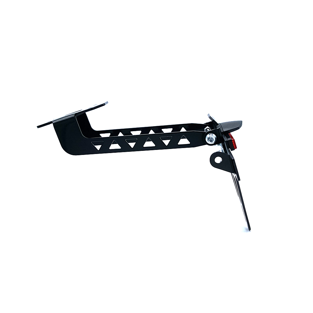 alpha Technik License Plate Holder for Kawasaki Versys 1000, Type LZT00C, from model year 2019 - and Versys 1100, Type LZT10A, model year 2025-