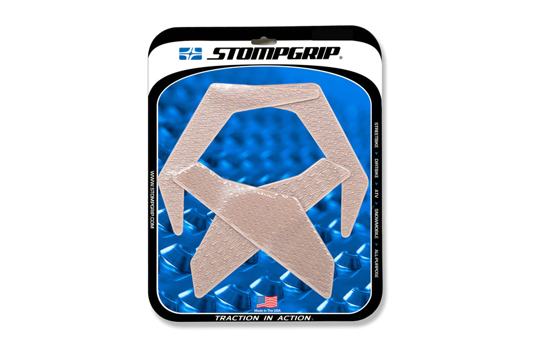 Stompgrip fuel tank Pad clear, Icon, Streetbike fuel tank Kit - fuel tank Sides, for Suzuki GSX-S1000S Katana, Type WDG0 EURO4, model year 2020-2022