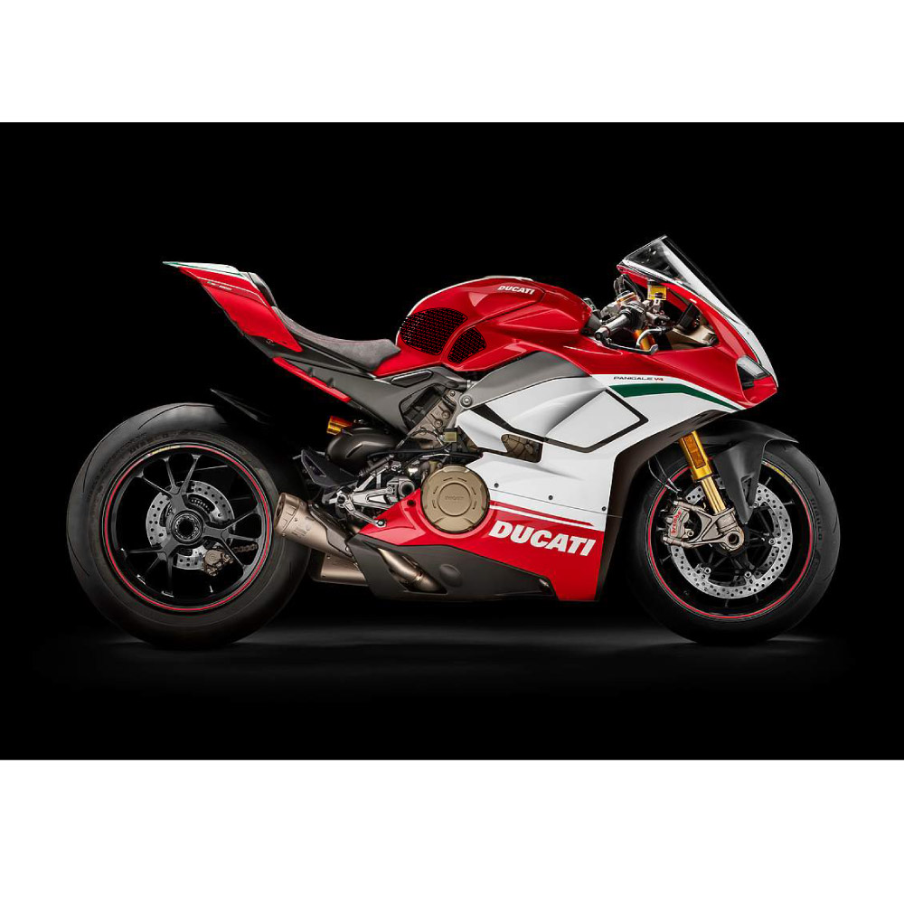 Stompgrip Traction Pads black, for various Ducati models