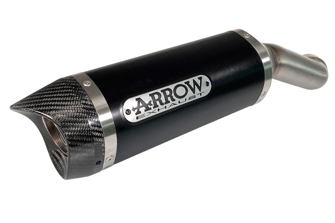ARROW STREET THUNDER DARK Exhaust for Kawasaki Z900 2020- Aluminium