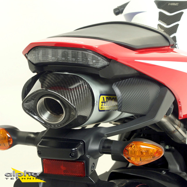 ARROW Indy Race Exhaust for Honda CBR600RR 2013-2016, Aluminium (Only with ARROW Mid-pipe)
