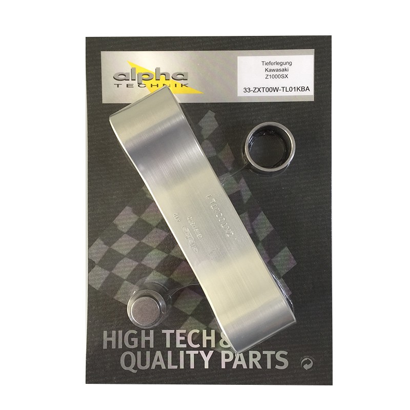 alpha Technik Lowering Kit 25mm Kawasaki Z1000SX; Type ZXT00W; Model Year 2018-