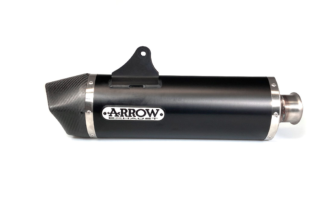 ARROW MAXI RACE-TECH Exhaust for KTM Adventure 1090/1190/1290 2013- in black aluminium