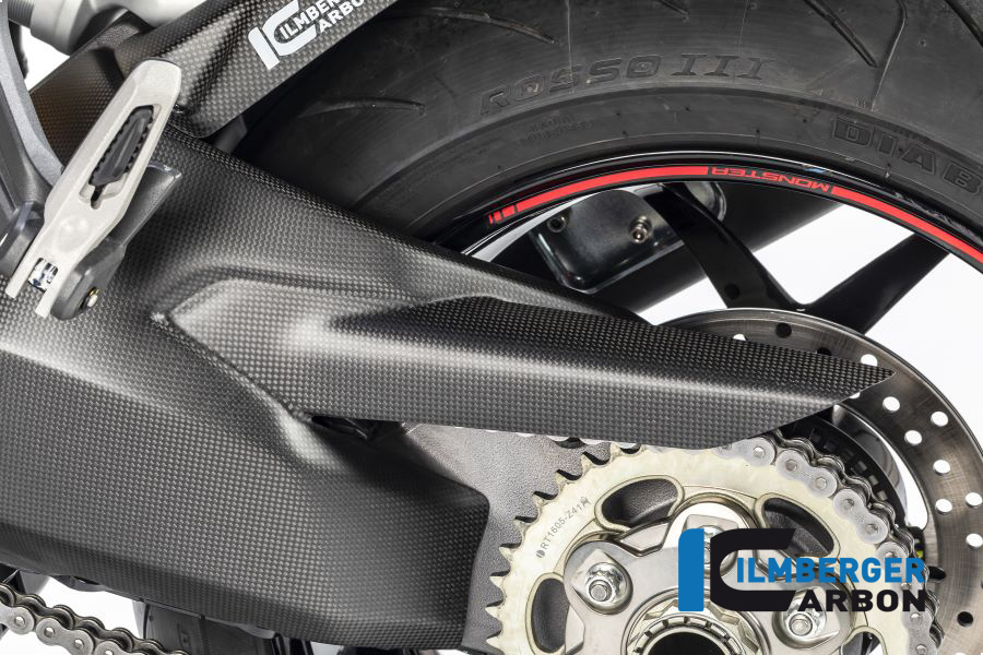 Ilmberger Carbon Swingarm Protector matt, Carbon