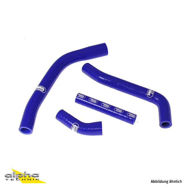 SAMCO SPORT Silicone Hose Kit blue for Yamaha YZ450F Model Year 2010-2013