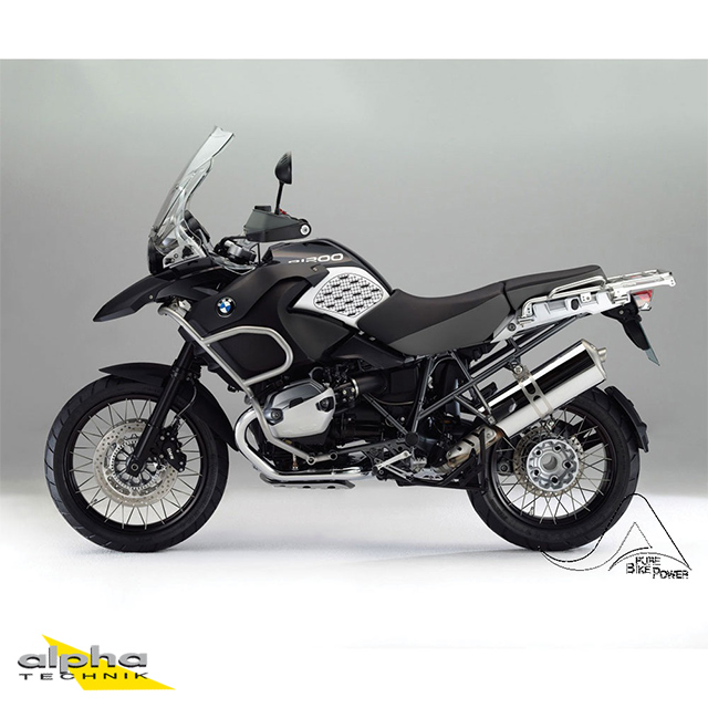 Stompgrip Black, Volcano, for BMW R1200GS (Adventure), Suzuki SV650 (S), SV1000