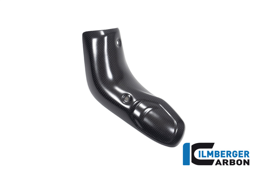 Ilmberger Carbon Exhaust Heat Shield, lower, in front of the muffler/silencer, matt, Ducati Multistrada V4 2020-