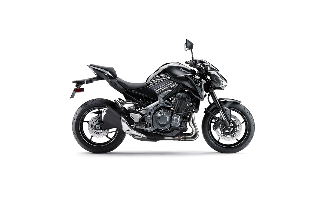 Stompgrip clear, Volcano, for Kawasaki Z900, 2017-2024