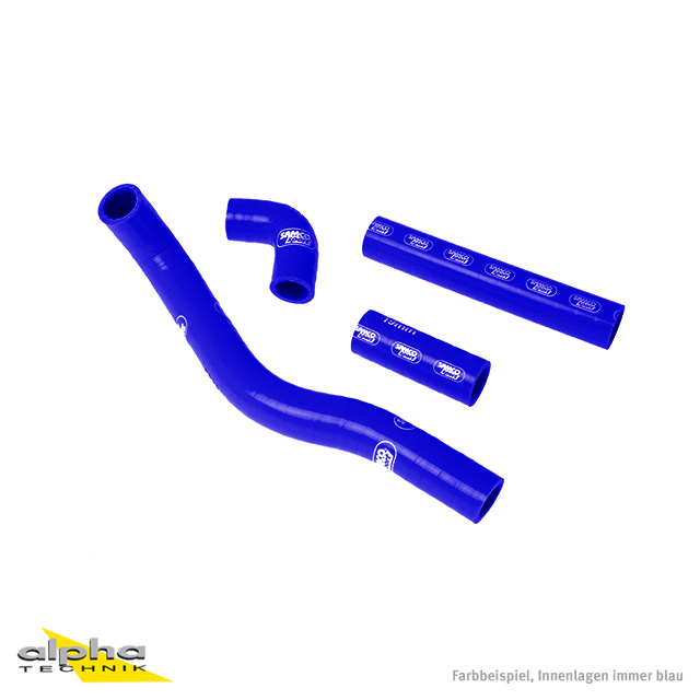 SAMCO SPORT Silicone Hose Kit, Blue, for Kawasaki KX500 Model Year 1983-2004