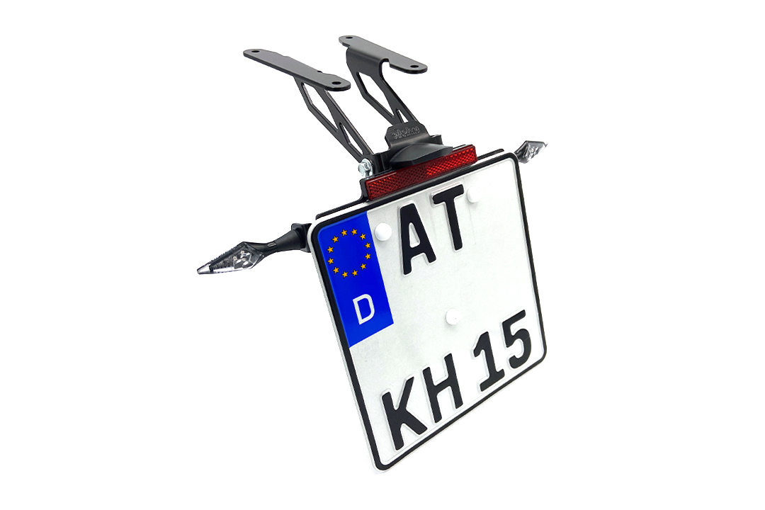 alpha Technik Number Plate Holder for KTM 390 Adventure from Model Year 2020, Type: KTM Is Adventure