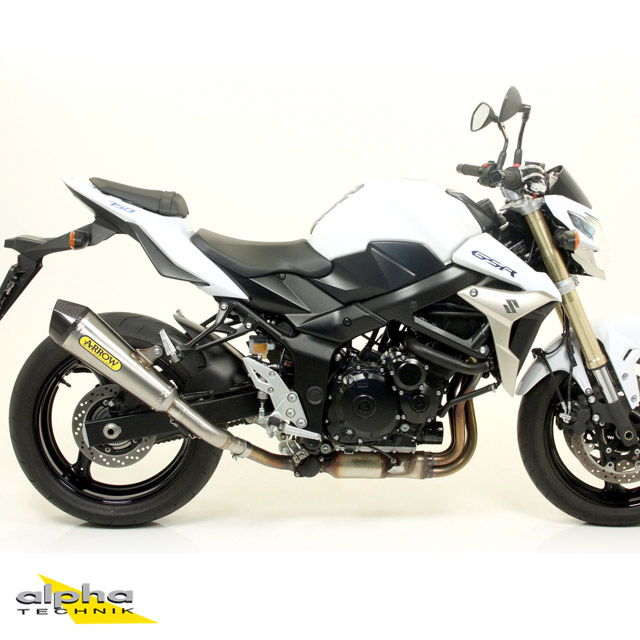 ARROW X-KONE Exhaust for Suzuki GSR750 / GSX-S750 2011-, Stainless Steel