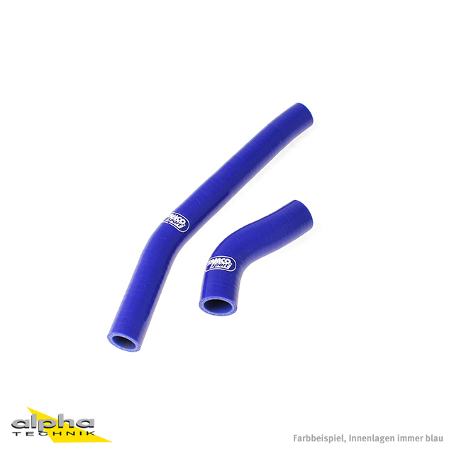 SAMCO SPORT Silicone Hose Kit, blue, for BMW G450X Enduro, model year 2009-2011